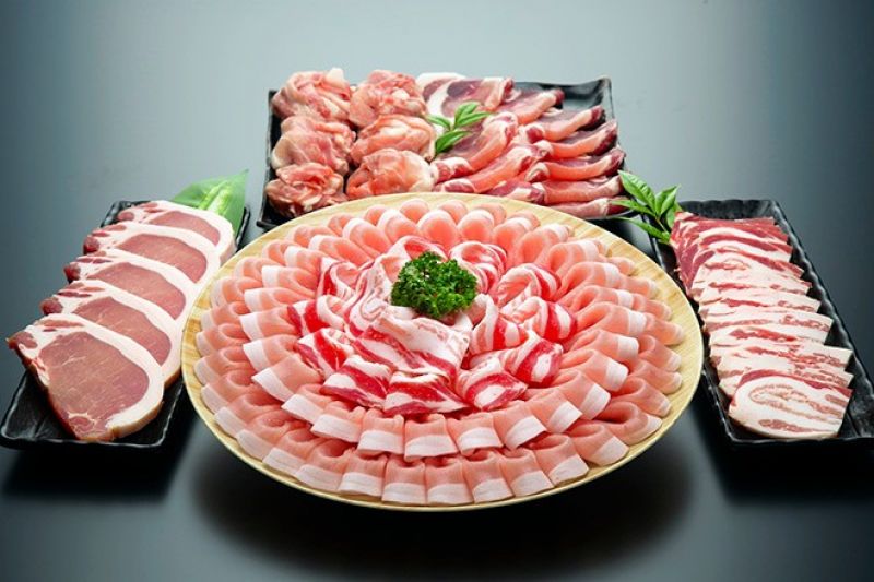 thịt lợn ở thành phố Miyakonojo thịt lợn ở thành phố Miyakonojo
